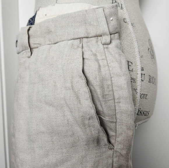 Athletic Slim linen chinos - Picture 5 of 13